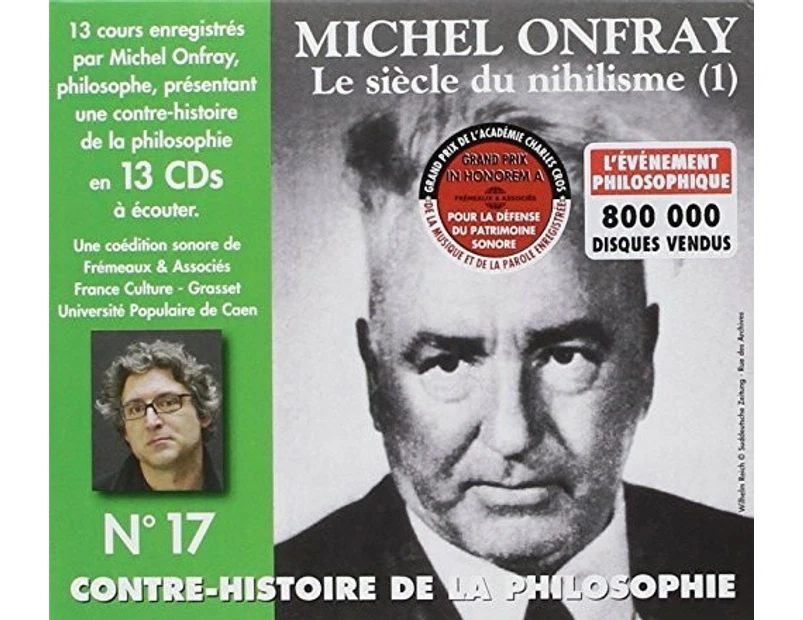 Michel Onfray - V17: Contre Histoire Philosophie  [COMPACT DISCS] USA import