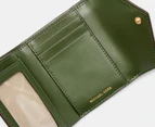 Michael Kors Greenwich Medium Envelope Trifold Wallet - Amazon Green
