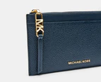 Michael Kors Empire Large Zip Card Case - Navy