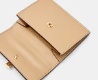 Michael Kors Hamilton Legacy Small Flap Card Case - Beige