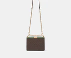 Michael Kors Greenwich Small Convertible Crossbody Bag - Amazon Green/Multi