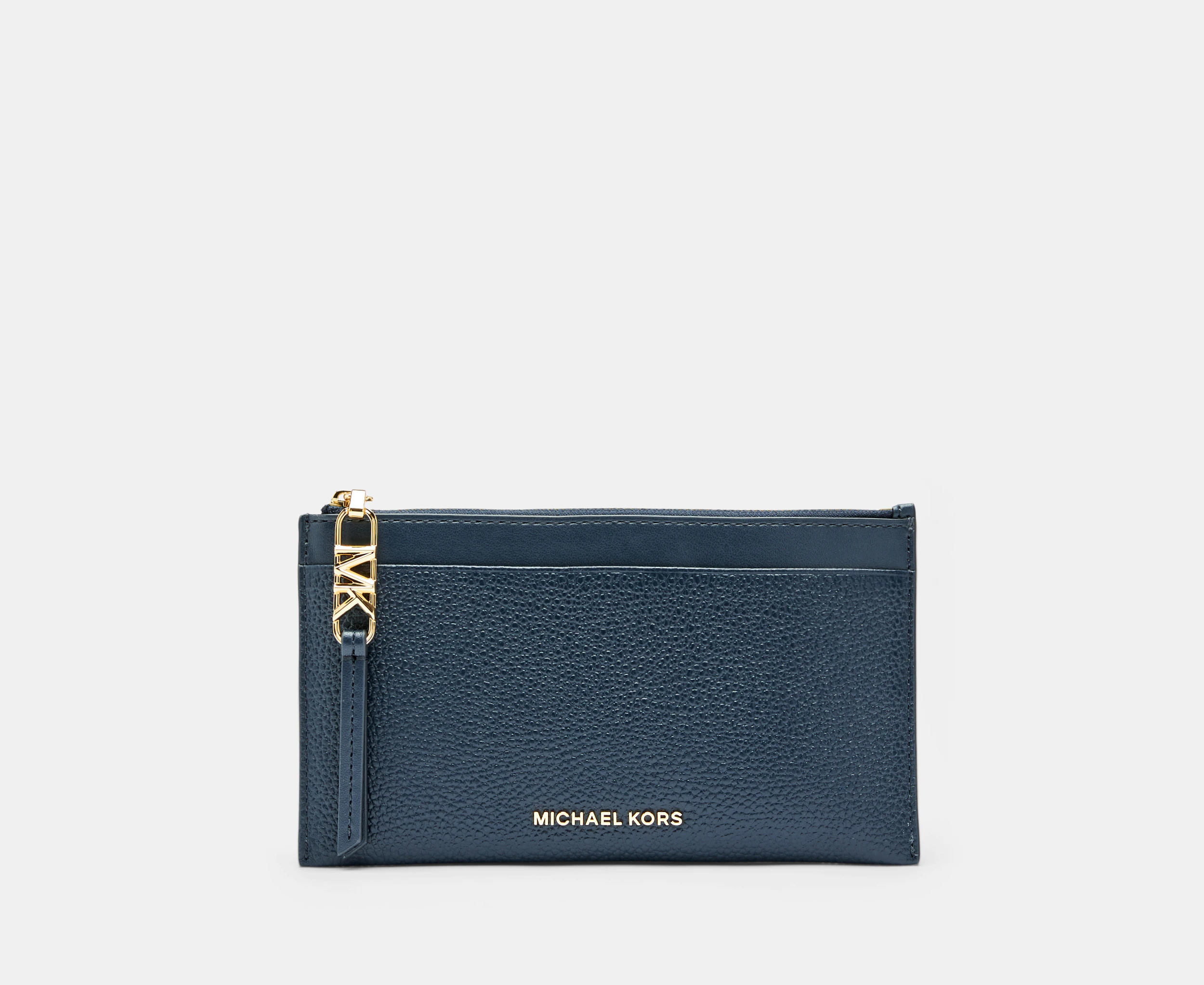 Michael Kors Empire Large Zip Card Case - Navy