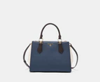 Michael Kors Marilyn Medium Satchel Bag - Navy/Multi