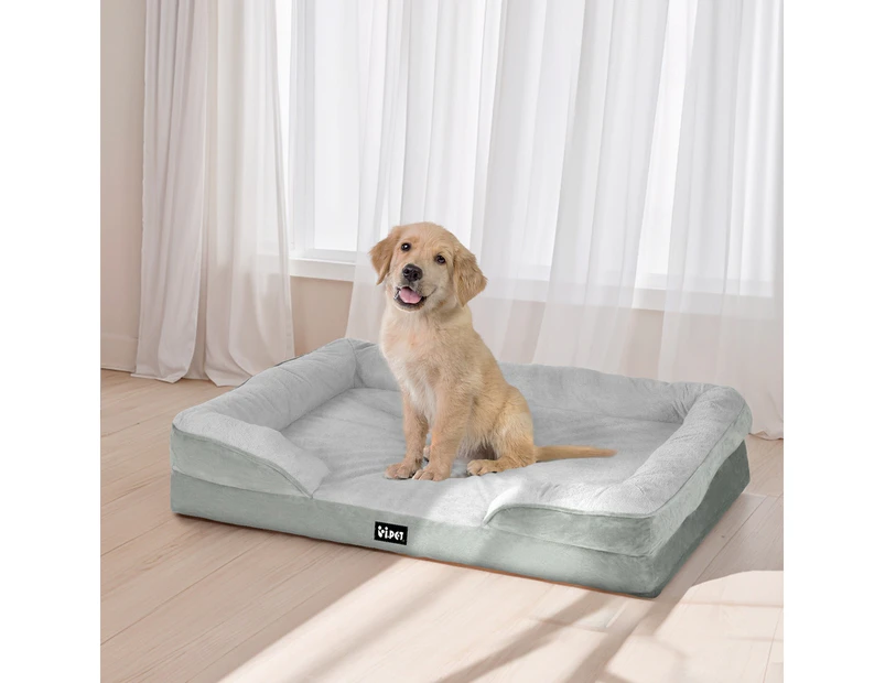 i.Pet Pet Bed Dog Calming Soft Cushion Egg Crate Large Sofa Washable Removable
