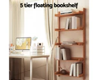 Artiss Bookshelf Floating Shelf  CAPIZ Oak