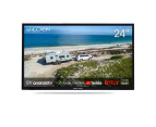 ENGLAON 24'' HD Smart LED 12V TV With Built-in Chromecast and Bluetooth Android 11