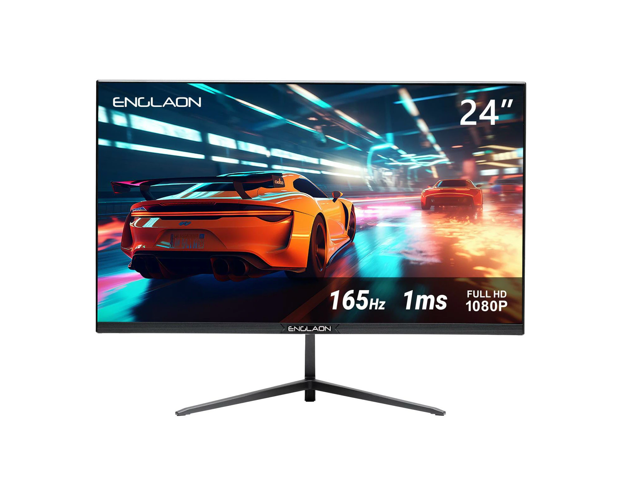 ENGLAON 24' Full HD 165Hz 1ms Frameless AMD FreeSync Flat Gaming Monitor