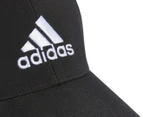 Adidas Embroidered Logo Lightweight Baseball Cap - Black/White
