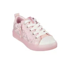 Skechers Girls' Twinkle Sparks Ice Heather So Fly - Rose Gold