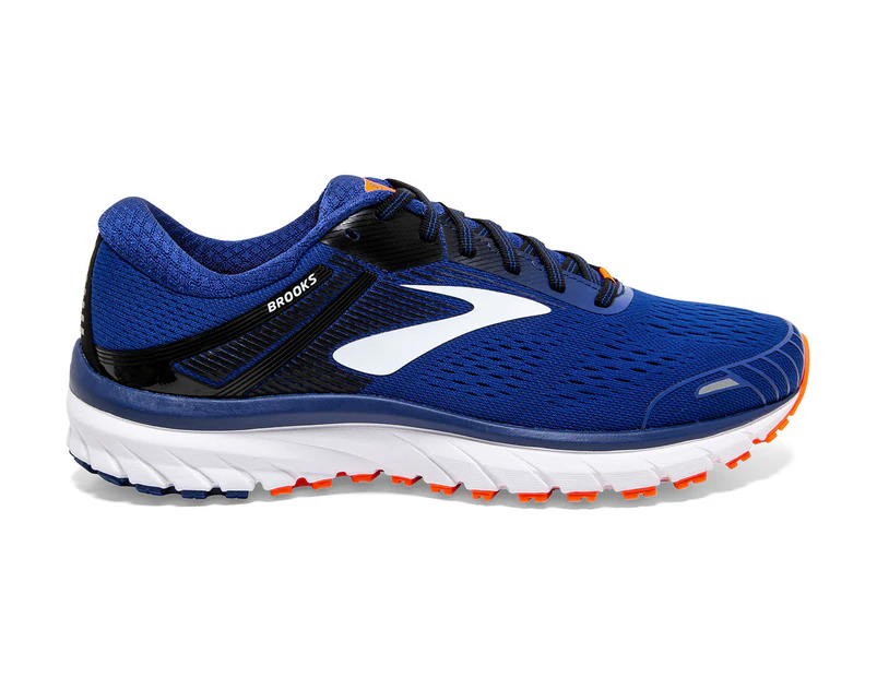 Brooks Men's Defyance 11 Running Shoes - Blue/Orange/White