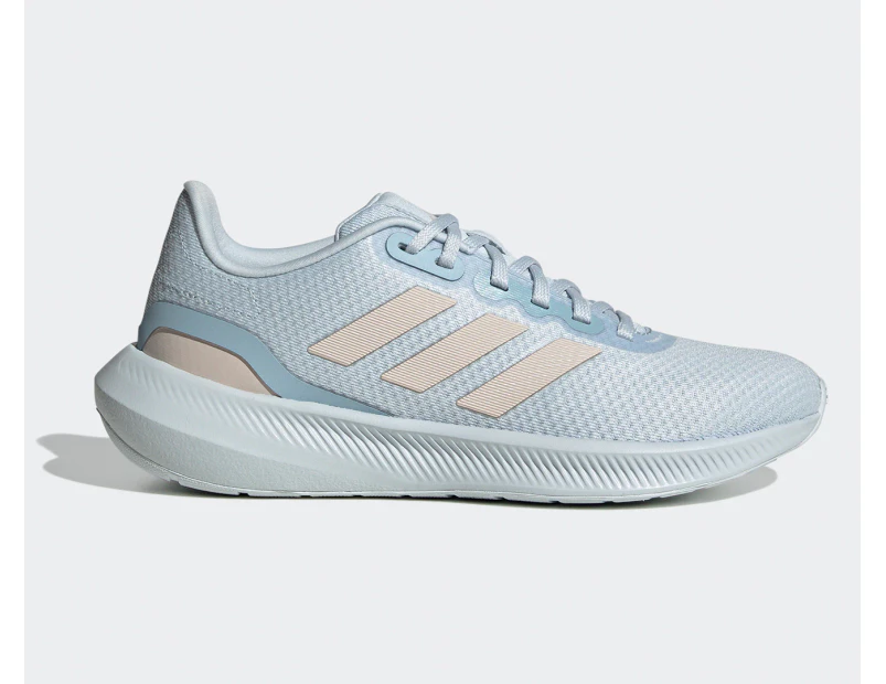 Adidas Women's Runfalcon 3.0 Runners - Halo/Blue Putty/Mauve Wonder