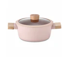 Neoflam Blossom 20cm Stockpot Induction Pink