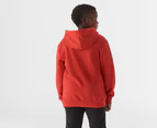 Calvin Klein Jeans Youth Boys' Old School Placement Logo Hoodie - Racing Red