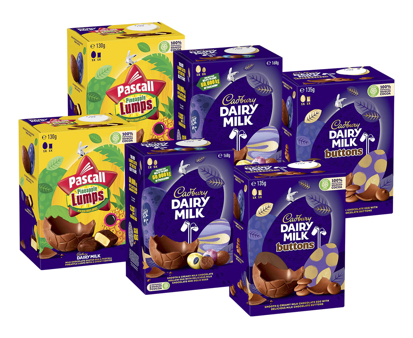 2 x Cadbury Boxed Favourites Pack