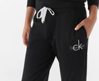 Calvin Klein Women's Logo Lounge Refresh Joggers / Tracksuit Pants - Black