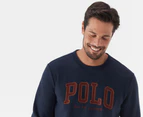 Polo Ralph Lauren Men's Polo College Logo Sweatshirt - Cruise Navy