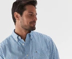 Tommy Hilfiger Men's Twain Check Long Sleeve Shirt - Provence