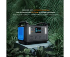 Portable Power Station T1200 1152Wh Lithium Battery Solar Generator 3x 1200W Outlets Rapid UPS Switching Outdoor Emergency Backup Power LED with SOS Mode