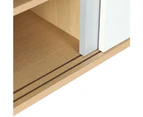 Artiss Shoe Cabinet 30 Pairs Sliding Doors