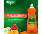6x Palmolive Dishwashing Cleaning Liquid Antibacterial Cucumber Melon 750ml