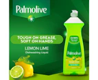 6x Palmolive Kitchen Dishwashing Cleaning Liquid Antibacterial Lemon Lime 750ml