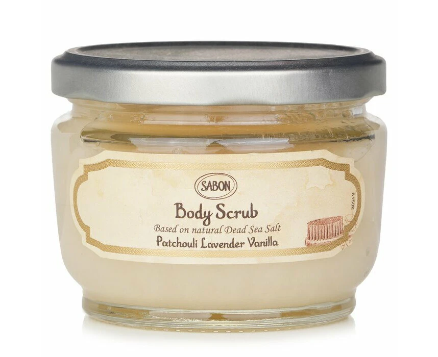 Sabon Body Scrub Patchouli Lavender Vanilla 320g/11.3oz