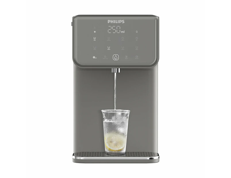 Philips  Compact Water Filtration Station Hot and Cold Grey