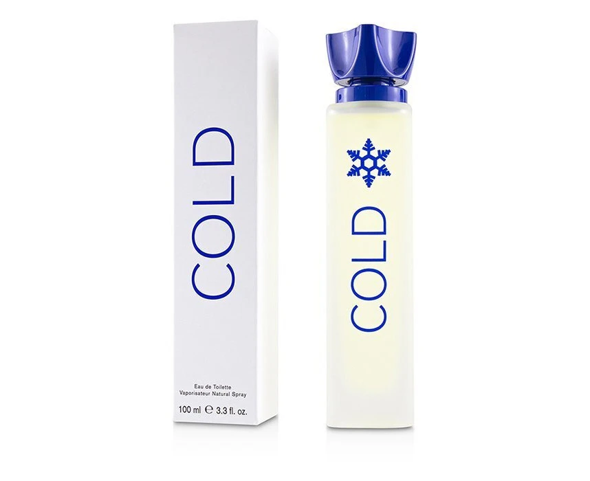 United Colors of Benetton Cold by United Colors of Benetton for Men - 3.3 oz EDT Spray