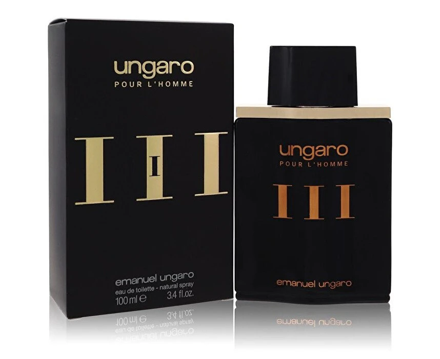 UNGARO III by Ungaro Eau De Toilette Spray (New Packaging) 3.4 oz