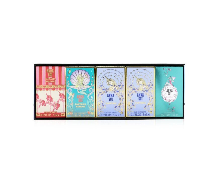 Anna Sui Compact Miniature Fragrance Coffret 5pcs