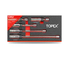 Topex 5-PIECE Swivel Spark Plug Socket Set 3/8″ Drive Extra Long