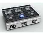 Fagor 900 Series Natural Gas 6 Burner With Gas Oven - C-G961OPH