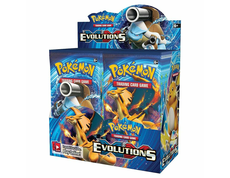 XY Evolutions Booster Box 36 booster packs Trading Card Game POKEMON TCG
