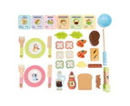 Bluey BBQ and Salad Playset