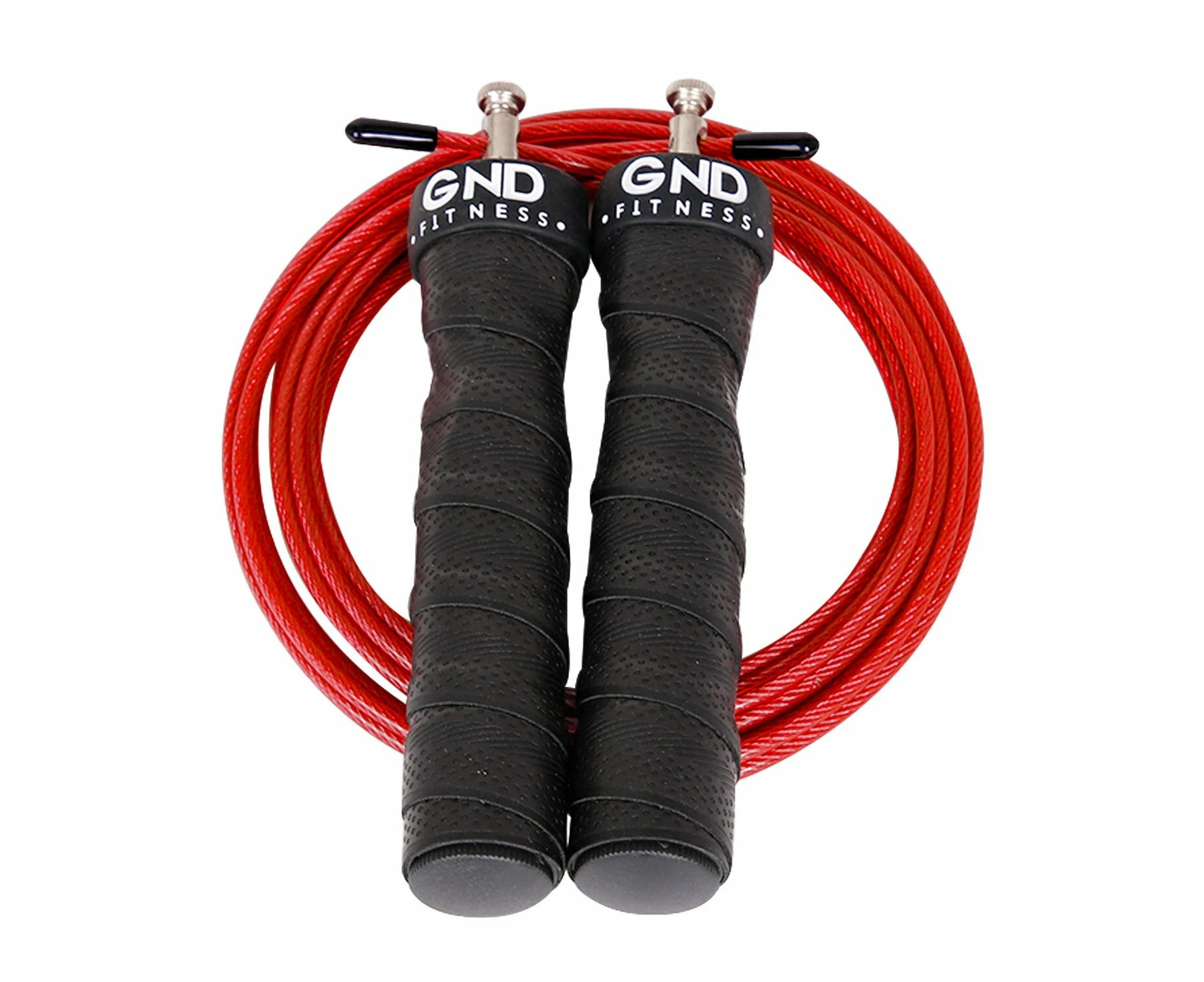 Gnd Sr Speed Skipping Rope Single Ball Bearing Red Rocket