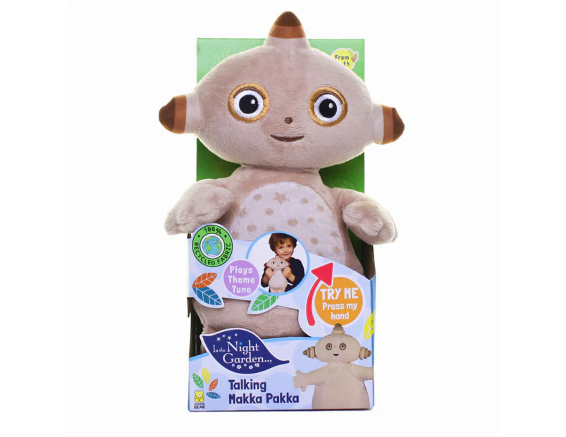 In The Night Garden Talking Makka Pakka Plush