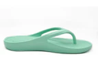 Archline Orthotic Foam Thongs Arch Support Flip Flops Orthopedic Rebound - Mint Green