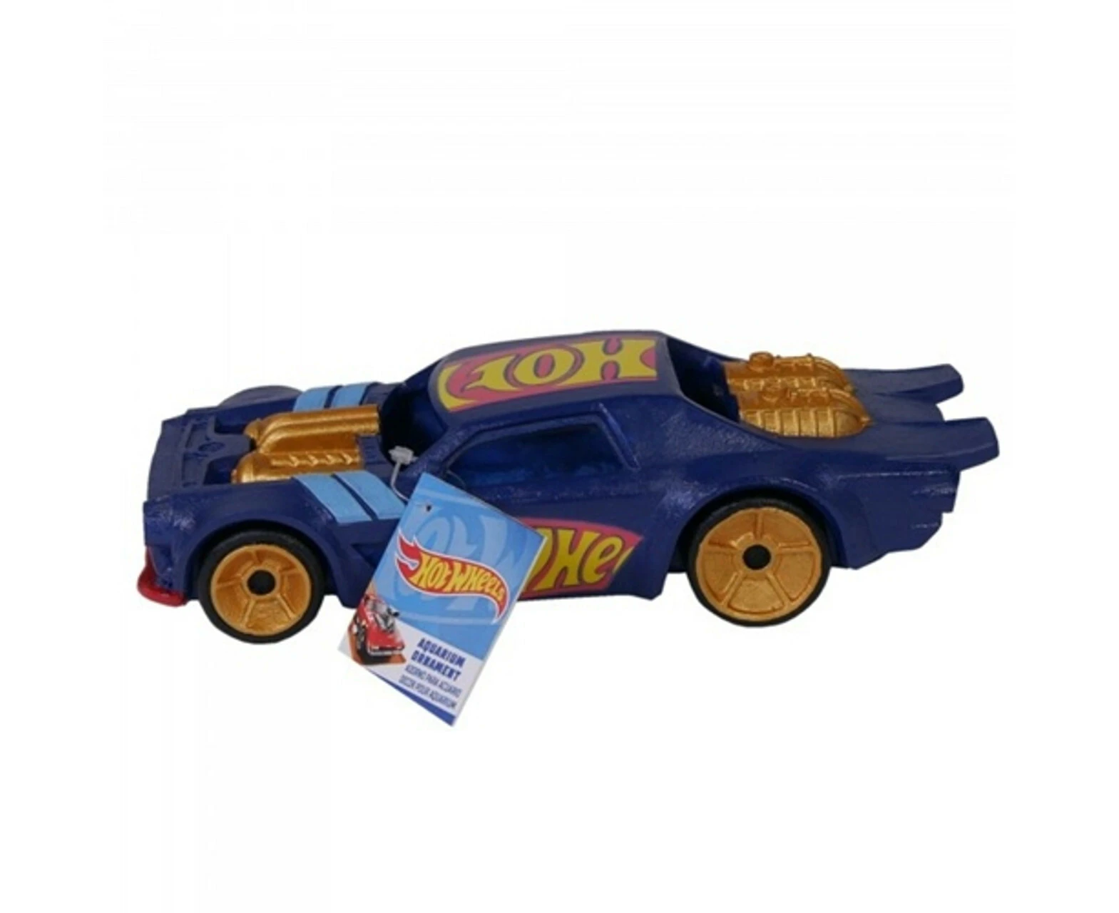 Penn Plax Hotwheels Night Shifter Blue Large Aerating Ornament