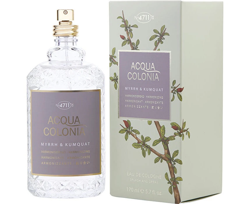 4711 Acqua Colonia Myrrh & Kumquat by 4711 Eau De Cologne Spray 170ml