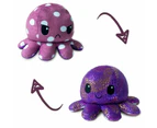 Reversible Plushie - Octopus Polka Dot/Shimmer