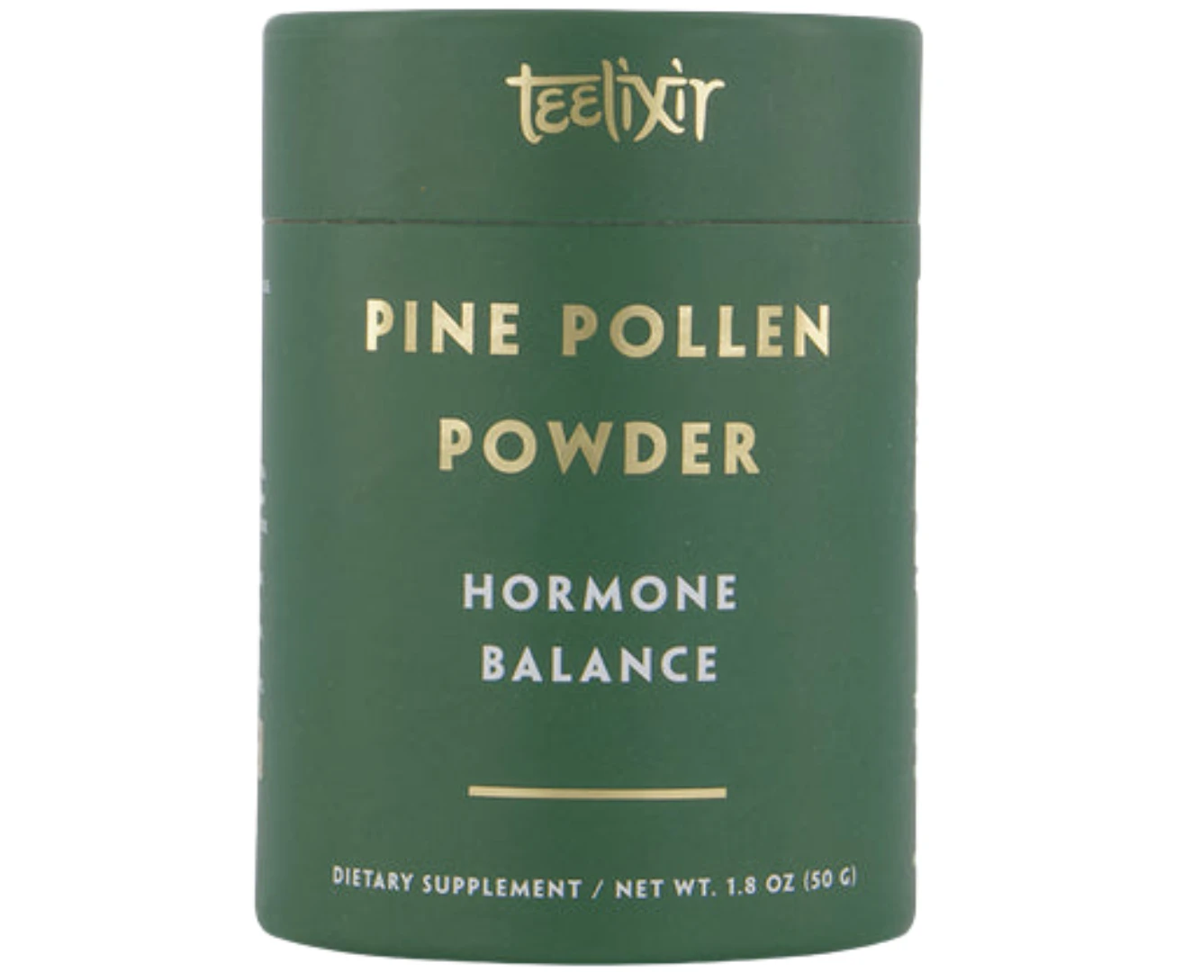 Teelixir Certified Organic Pine Pollen Powder For Hormone Balance (50 g)