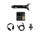 Rode RODECaster Duo Solo Podcasting Bundle - Black