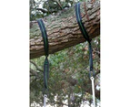 Flybar Swurfer Heavy Duty 152cm Hanging Straps/Carabiner For Tree Swing/Hammock