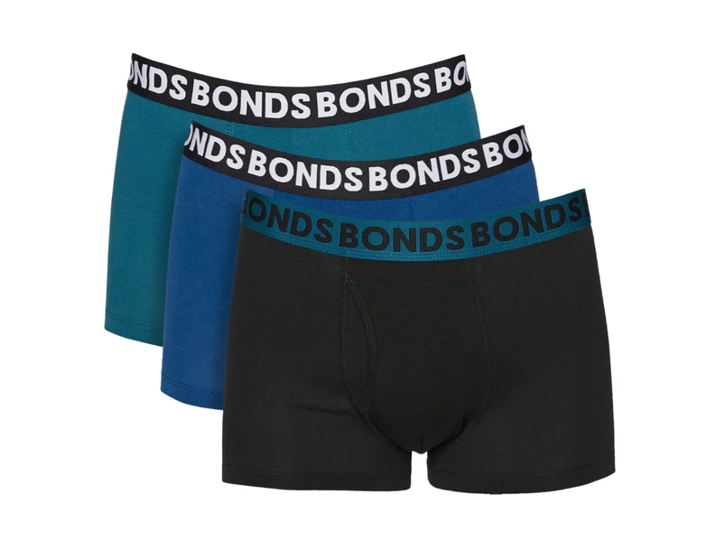 6 x Mens Bonds Everyday Trunks Underwear Mixed Pack 10K Cotton/Elastane - Multi