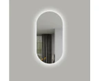 900x450mm Oval LED Light Frameless Anti Fog Copper-free Bathroom Mirror