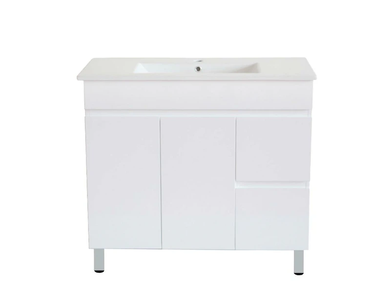 900mm Bathroom Vanity 2 Storage Drawers Cabinet With Sink