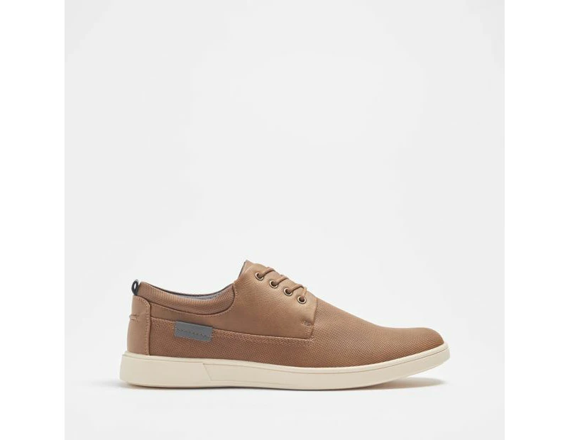 Target Mens Textured Lace Up Shoes - Kurt - Brown