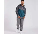 Lonsdale Taped Hoodie - Grey