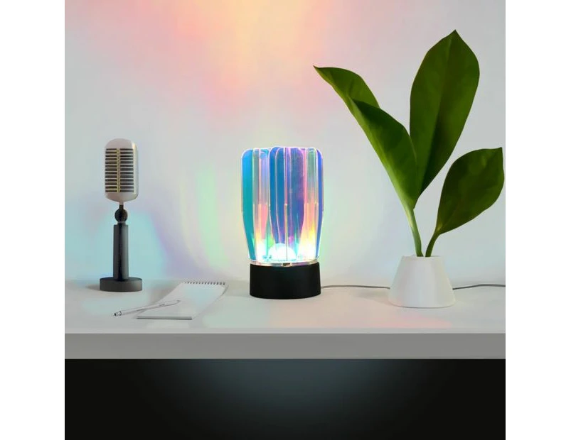 Warm LED Rotating Table Lamp - Anko