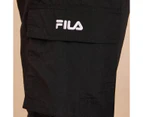 Fila Cargo Parachute Pants - Black